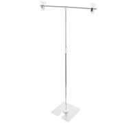 TEMPNAP Support Toile Fond Photo en INOX Ressort Ajustable et Pinces, Conçu pour Photographie de Nature Morte et Petites Séances en Studio