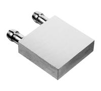 TEMPNAP Système de Refroidissement Liquide pour Processeur PC Bloc de Refroidissement en Aluminium 40X40 MM Radiateur CPU Compact Sortie Latérale Dissipateur Thermique pour GPU et CPU