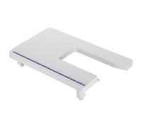 TEMPNAP Table D'extension Fixation Rapide Brother Jk17b Ja001 Ja007 Jv1400 en Plastique Blanc et Utilisation Stable pour Machine à Coudre pour Couture et Quilting