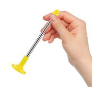 TEMPNAP Tige d'Alignement de Golf Jaune Indicateur de Direction Magnétique pour Entraînement au Swing Outil d'angle d'Inclinaison pour Précision et Amélioration du Chipping