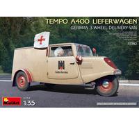 1:35 MINIART Tempo A400 Lieferwagen. German 3-Wheel Delivery Van Kit MA35382