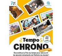 Tempo Chrono Histoire du Monde (2nde Ed): Jeu de chronologie 7 ans et +