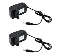 TEMPO DI SALDI 2 x Transformateur universel de 2 ampères 12 volts avec broche de 2,1 à 5,5 mm