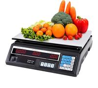 Tempo di Saldi Balance électronique numérique professionnelle de 5 g à 40 kg en acier inoxydable