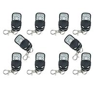 Tempo di Saldi Lot de 10 télécommandes universelles pour Portail Automatique, à Code Fixe, fréquence de 433,92 MHz (couleur de lumière assortie)