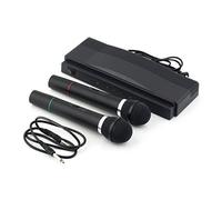 tempo di saldi Lot de 2 Microphones sans Fil avec récepteur sans Fil, Professionnel, karaoké