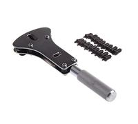 tempo di saldi Ouvre-Caisse à clé Universelle pour Montres avec 18 Embouts ouvre-boîtiers Professionnels