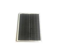 TEMPO DI SALDI Panneau solaire photovoltaïque monocristallin de 20 W 21 V avec pinces à crocodile