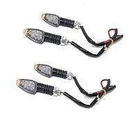 tempo di saldi Quatre Indicateurs De Direction Imperméables Universels Pour Moto Flèches Led