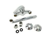 TEMPO DI SALDI Robinet mural pour évier de cuisine mitigeur baignoire canne haute laiton chromé