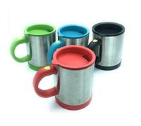 Tempo di Saldi Tasse thermique pour voiture, mélangeur, verre électrique automatique de 350 ml avec bouchon