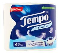 Tempo Papier Hygiénique Doux Et Résistant Paquet De 4 Maxi Rouleaux