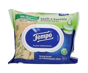 Tempo Papier hygiénique humide Doux & Sensitif no data 42 pc(s)