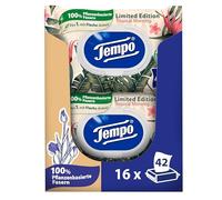 Tempo Papier toilette humide Édition limitée Motif floral