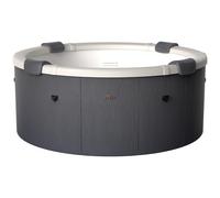 TEMPO STYLE - Bain à remous rond MSpa Denver | 1.82 Ø x 0.70 H | 130 jets d'air massants | 8 Hydrojets | Chauffage | Couverture thermique incluse