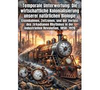 Temporale Unterwerfung: Die wirtschaftliche Kolonialisierung unserer natürlichen Biologie: Eisenbahnen, Zeitzonen, und der Verlust des zirkadianen Rhythmus in der industriellen Revolution, 1850-1920