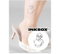 Temporary Tattoos, Semi-Permanent Tattoo, One Premium Easy Long Lasting, Waterproof Temp Tattoo With For Now Ink - Lasts 1-2 Weeks, Jaded, 3 X 3 In[Z5368]