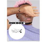 Temporary Tattoos, Semi-Permanent Tattoo, One Premium Easy Long Lasting, Waterproof Temp Tattoo With For Now Ink-Lasts 1-2 Weeks, Roboveins, 6 X 3 In