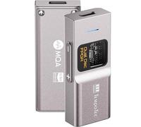 TempoTec Sonata BHD Pro Dongle DAC USB Type C, DAC USB C, amplificateur de casque 4,4 mm et 3,5 mm, PCM384 kHz, DSD256, MQA8X, Tidal pour iPhone, Android, Mac OS et Win (Sonata BHD Pro-Gris)