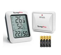 TempPro Thermomètre numérique d'ambiance intérieur/extérieur, 1 émetteur