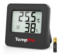 TempPro TP157 Hygromètre numérique, thermomètre pour chambre de bébé | Hygromètre avec indicateur de confort pour serre, chambre de bébé et bureau (anciennement ThermoPro)