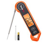 TempPro TP19H Thermomètre à viande numérique, Thermomètre Alimentaire | Étanche / Ambidextre / Étalonnage / Verrouillage, Pour barbecue, fumoir, friture, confiture (anciennement ThermoPro)