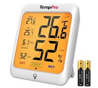 TempPro TP53 Hygromètre, thermomètre d'intérieur, thermomètre de serre