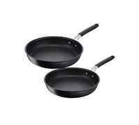 Lagostina – Lot 2 poêles Tempra 012165600002 – 24 et 28 cm – Noir