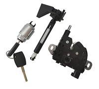 temproad Kit de réparation de loquet de verrouillage de capot et loquet de verrouillage de capot compatible avec Ford Focus MK2 C-MAX 1355231, 3M5116700BC