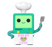 Temps d'aventure Pop Animation Vinyl Figurine Bmo Kiss My Cook 9 Cm Funko