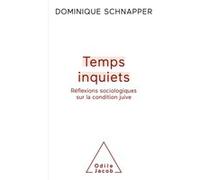 Temps inquiets Dominique Schnapper (Auteur)