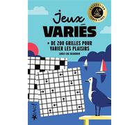 Temps libre - Jeux variés + de 200 grilles pour varier les plaisirs - Louis-Luc Beaudoin - Bravo - broché - Livre-jeu