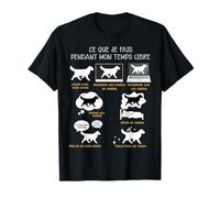 Temps Libre Jouer Chien Vidéos Rêver Toilettage T-Shirt
