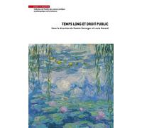 Temps long et droit public - Fannie Duverger - Mare & Martin - broché - Etude