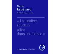 Temps réel du poème - Nicole Brossard - Castor Astral - broché - Poésie