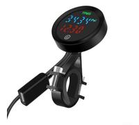 Temps réel pour capteur tpms pour moto scooter électrique en temps réel | Écran LCD à énergie solaire, étanche, anti-poussière, aluminium ABS, surveillance de la route fiable