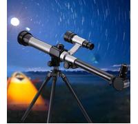 TEMPSA 170mm Télescope Réflecteur Oculaire Astronomique Débutant 20X 30X 40X Avec Trépied