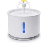 TEMPSA 2.4L Pet Fontaine D'eau USB Potable Fontaine électrique pour Chiens et Chats Gris