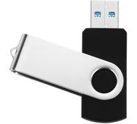 TEMPSA 256GO Clé USB 3.0 Rotatif U Disk Haute Vitesse Mémoire Stick NOIR