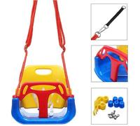 TEMPSA 3 en 1 Siège Bébé Balançoire Enfant avec Dossier évolutive Ceinture Sécurité Charge Max 200Kg