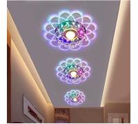 TEMPSA 5W LED Lampe De Plafond Lotus SMD 5730 Crystal Lustre Pour Chambre Couloir Quatre modes