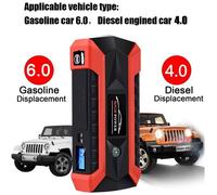 TEMPSA 89800mah car jump starter Démarreur de voiture Urgence Chargeur Batterie4USB EU Prise