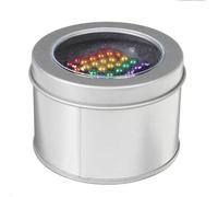 TEMPSA - Cube magnétique 5mm 216 billes - Jouet enfant avec boîte en métal