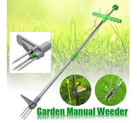 TEMPSA Désherbeur 100cm outils à main de jardin fourchue extracteur d'herbe manuel