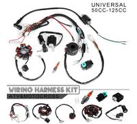 TEMPSA Kit 50-125CC Mini ATV Faisceau Câblage CDI Démarrage 6 Bobine d'allumage Stator Pôle Moteur