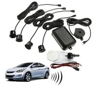 TEMPSA Kit Capteur Stationnement Inverse Radar de Recul Voiture Auto 4 Parking Sensors