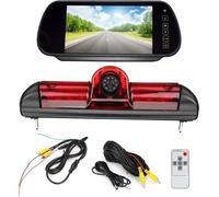 TEMPSA Kit LED Caméra de Recul Voiture Etanche - 7 pouces TFT LCD Moniteur - Pour Fiat Ducato Peugeot Citroën Boxer Relay