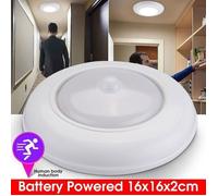 TEMPSA Lampe de plafond LED détecteur de mouvement à piles sans fil 120