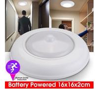 TEMPSA Lampe de plafond LED détecteur de mouvement à piles sans fil 120 °