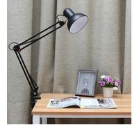 TEMPSA Lampe de Table Flexible Bras Oscillant Pince Montage Lampe de Lecture Étude Maison Bureau Lumière Oeil Protéger